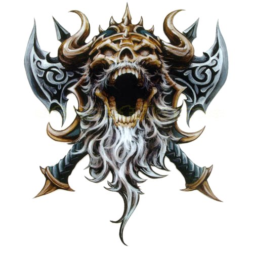 Viking Skull Decal Sticker