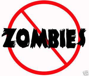 Walking Dead Zombie Sticker 15