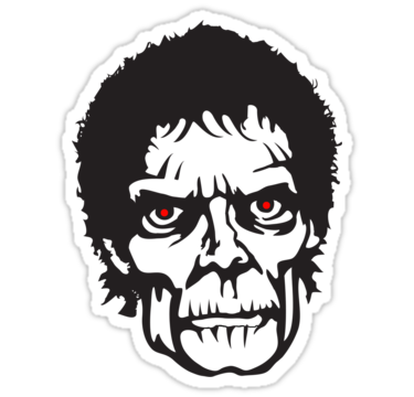Walking Dead Zombie Sticker 25