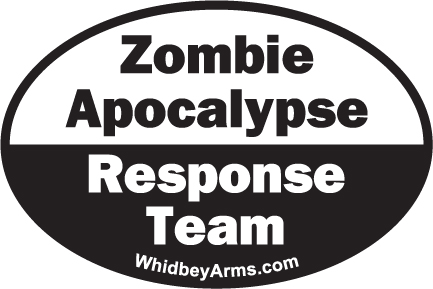 Walking Dead Zombie Sticker 33