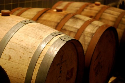 Wooden Beer Keg Sticker