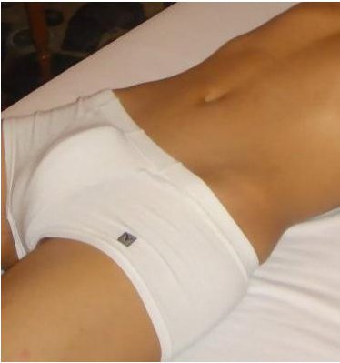 X Rated Guy in Briefs Sticker