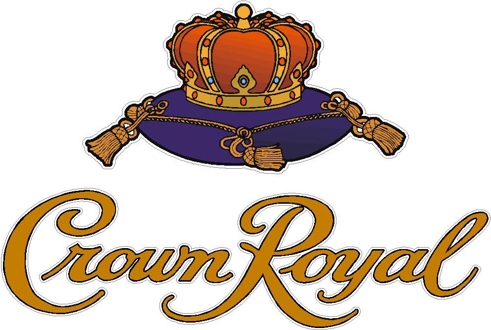 Crown Royal Color Logo gold letters