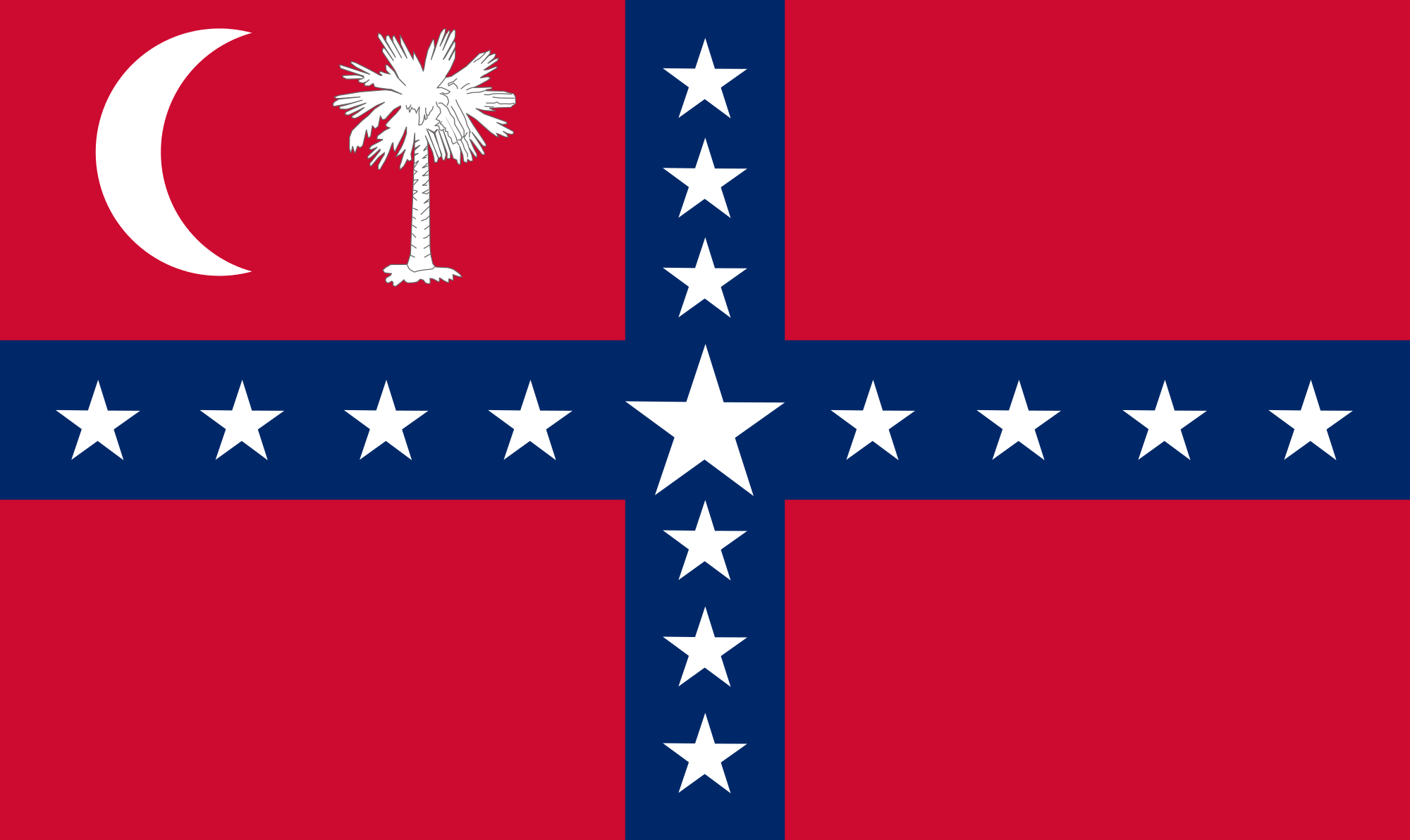 South Carolina Sovereignty Secession Flag