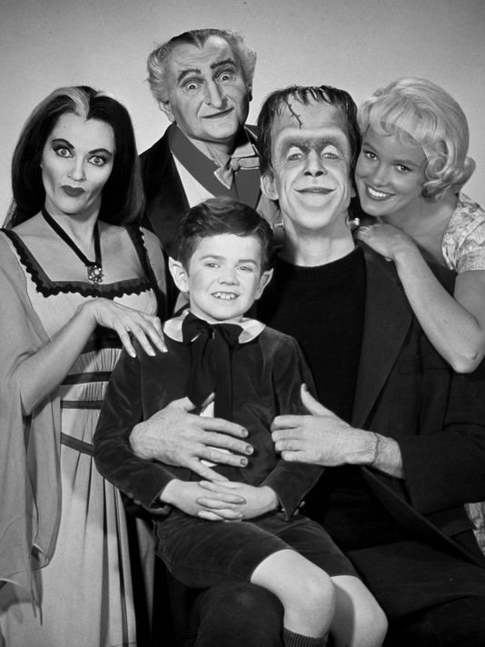 THE MUNSTERS TV SHOW STICKER