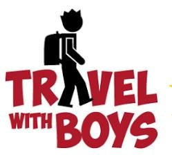 TRAVEL WITH BOYS RESORT STICKER