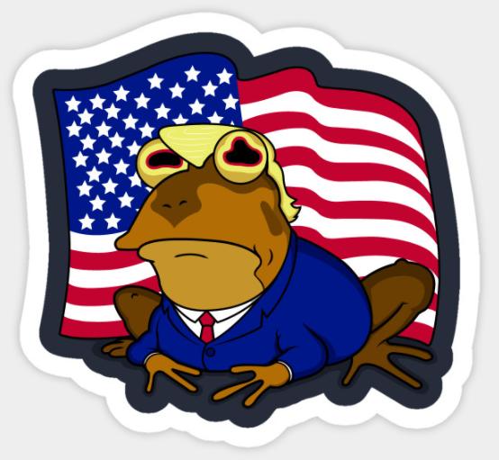 TRUMP Hypnotrump Sticker