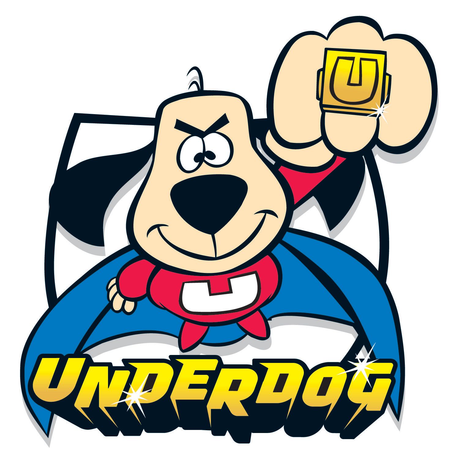 UNDER D FLY WITH RING TEXT STICKER