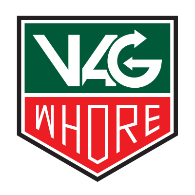 Vag Whore Vinyl funny window Sticker