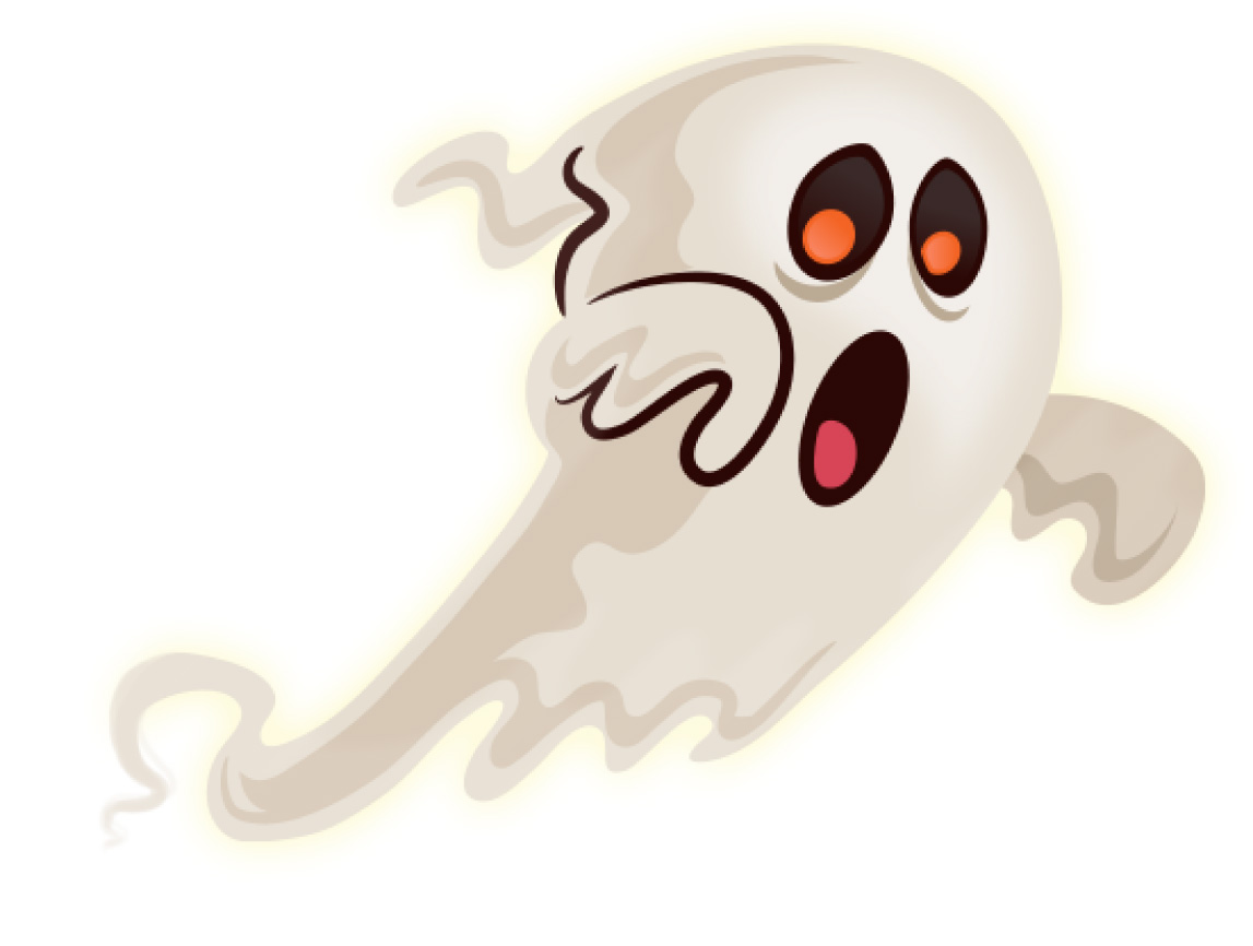 WOODLANDS GHOST LOGO cruise ship sticker