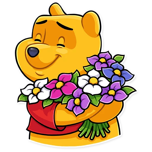 Winnie the Pooh Funny Cartoon Sticker Decal 20