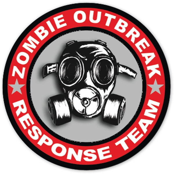 ZOMBIE RESPONSE STICKER as displayed 7