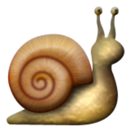 snail emoji