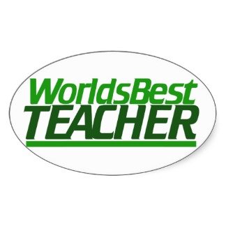 worlds_best_teacher_oval sticker