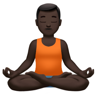 yoga man medium emoji