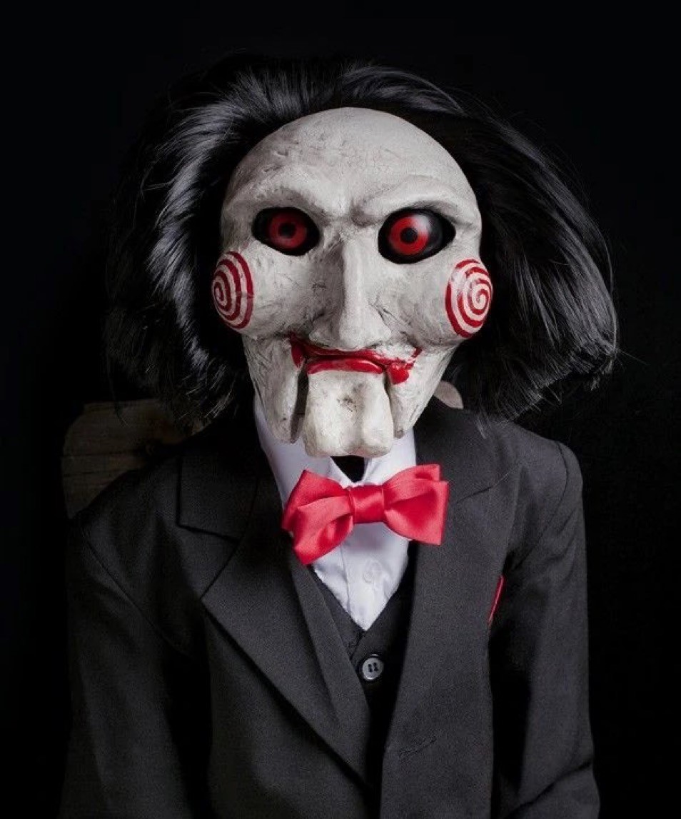 SAW EVIL PUPPET MOVIE CELEB STICKER