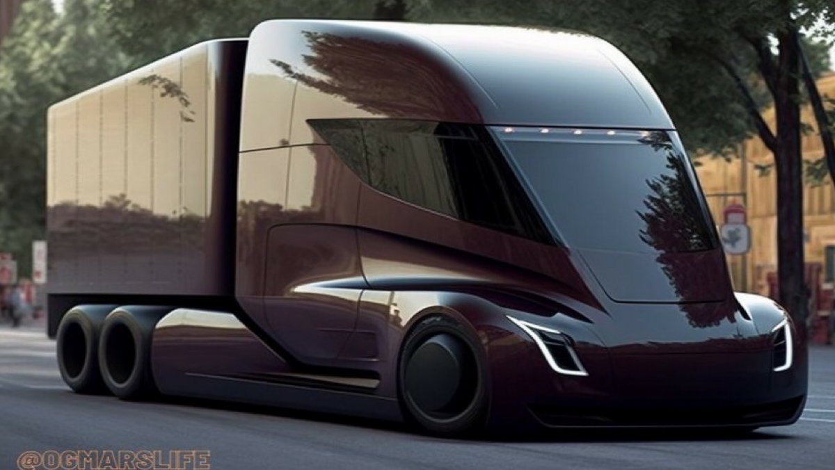 TESLA SEMI STICKER 33