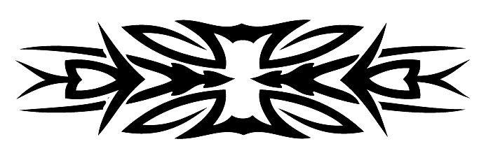 Tribal Design Diecut Decal 05