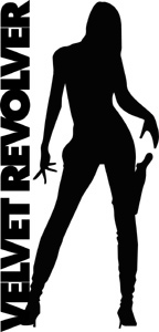 Velvet Revolver girl Decal