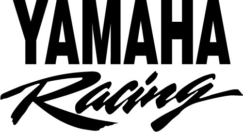 Yamaha Die cut Racing Car Decal