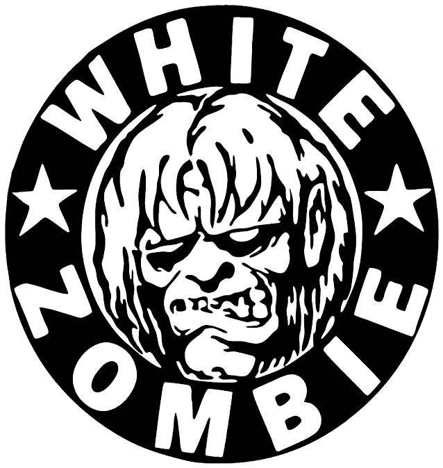 white zombie sticker