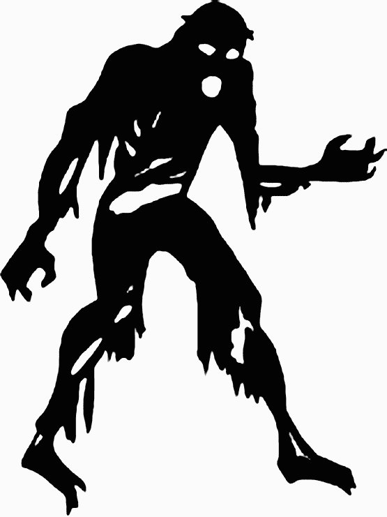 zombie-6 Die Cut Vinyl Decal