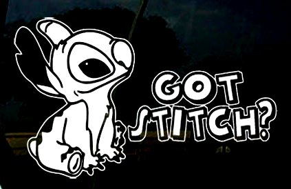 STITCH GOT stitch Decal Sticker