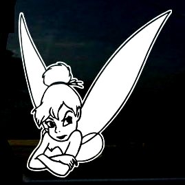 Tink with Arms Crosed Decal Sticker