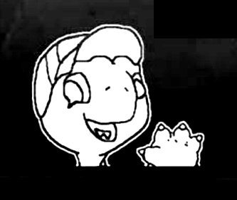 Tutle-Waving-Decal-Sticker