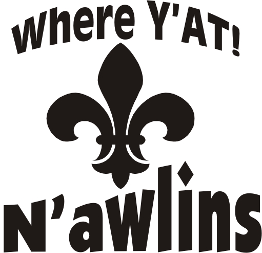 Where Y'at N'awlins Decal