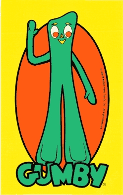 Gumby Sticker