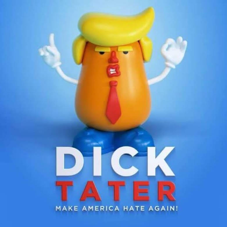 DICK-TATER-FUNNY-POLITICAL-STICKER