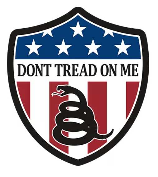 Dont-Tread-on-Me-American-Shield-Sticker
