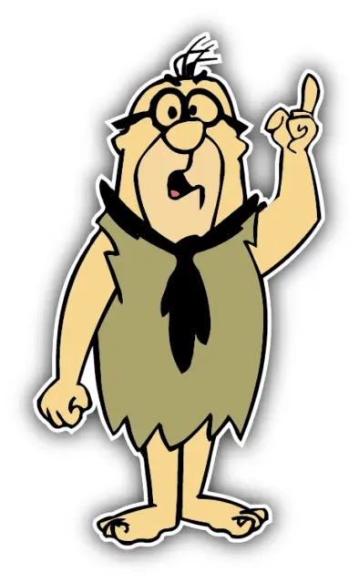 The-Flintstones-Mr-Slate-Cartoon-Car-Bumper-Sticker