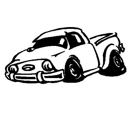 Old Truck vinyl decal