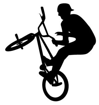 BMX Vinyl Car Decal