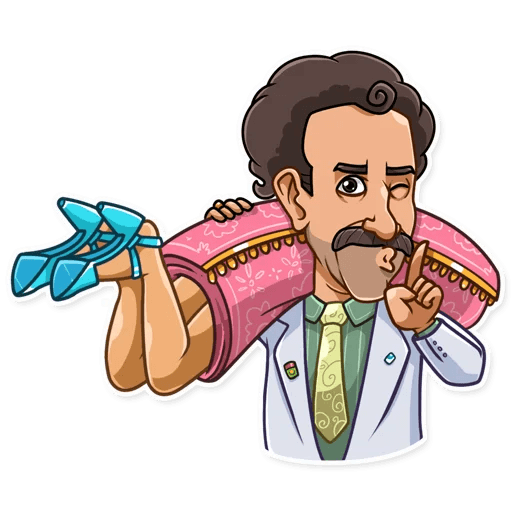 BORAT very nice funny car sticker 03