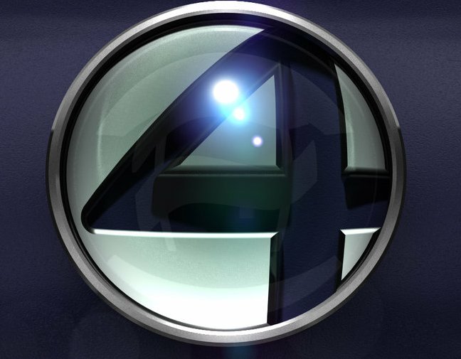 Fantastic Four Logo Decal