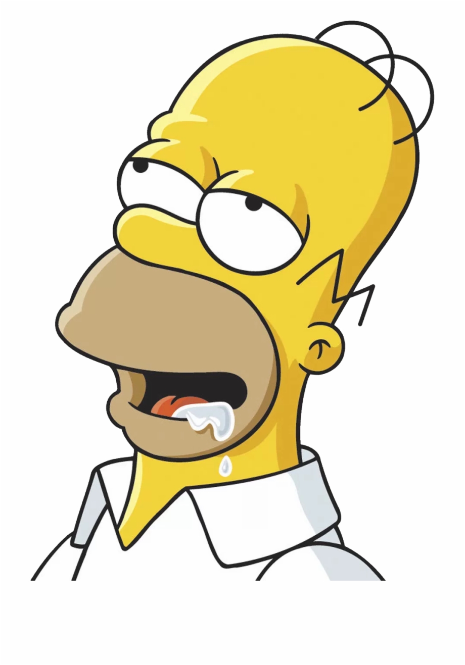 homer-simpson-DROOL Sticker