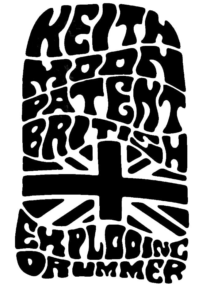 Keith Moon 001 Band Vinyl Decal Sticker