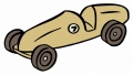 PINEWOOD DERBY CAR BOY SCOUT STICKER