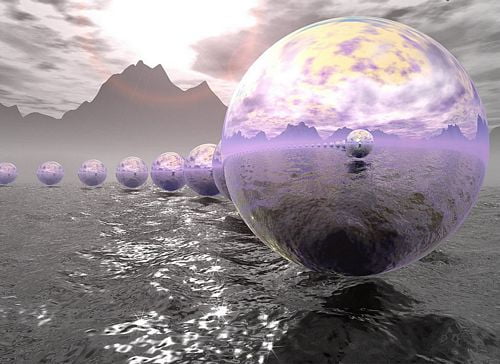 3D Stars and Space Wall Decals 36