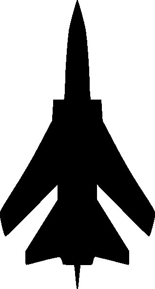 Aircraft Clipart Diecut Decal 22