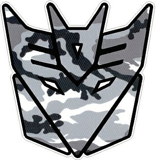 Camo GRAY Decepticon