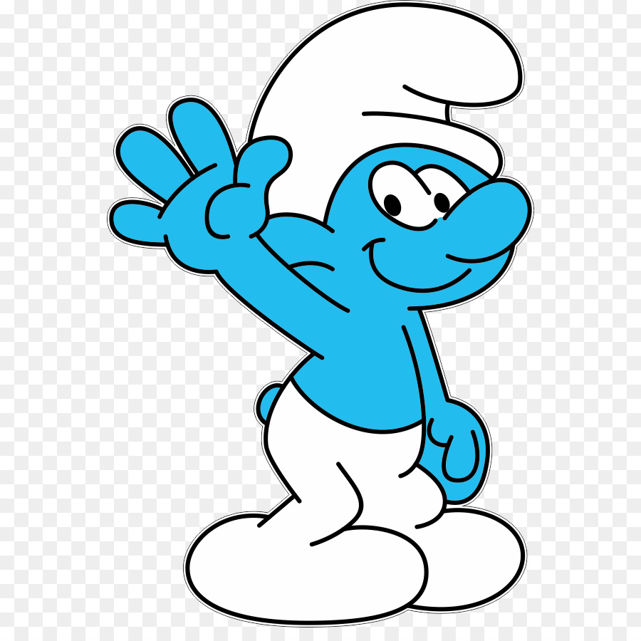 clumsy-smurf-jokey-smurf-STICKER