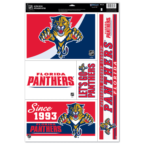 florida panthers miltipack decal pack