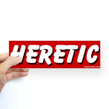 Scarlet Heretic Bumper Sticker