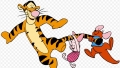 tigger piglet and kanga pooh sticker