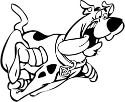 Scooby Sticker 02