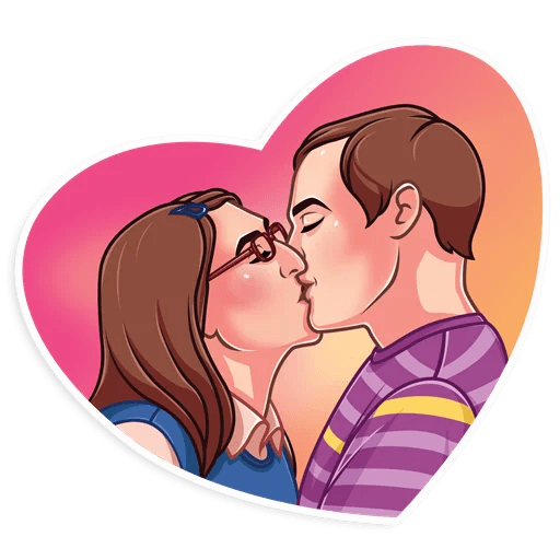 big bang sheldon cooper tv show sticker 6